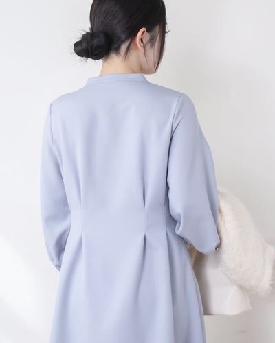 ウエストタックフレアワンピース