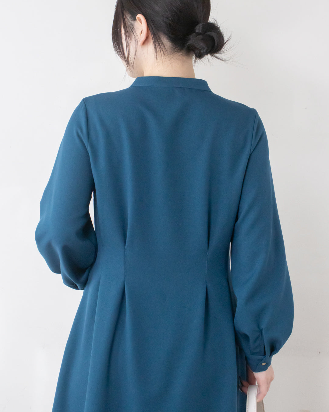 ウエストタックフレアワンピース