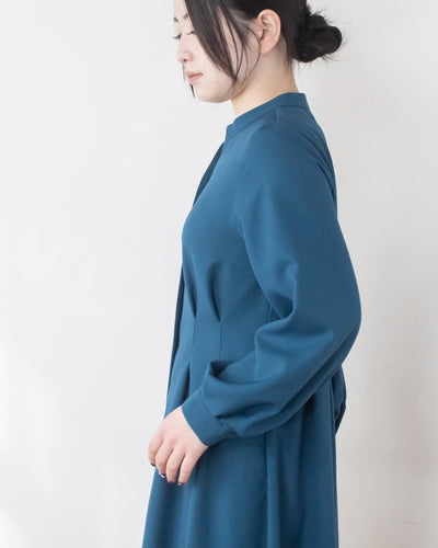 ウエストタックフレアワンピース