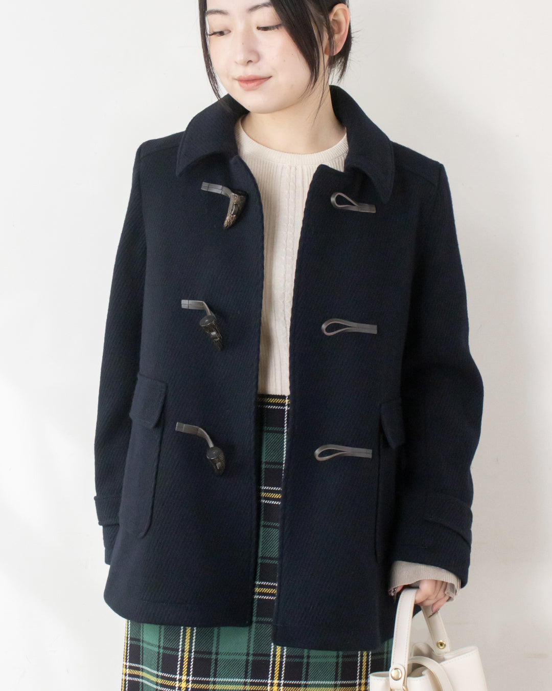 カルゼダッフルハーフコート