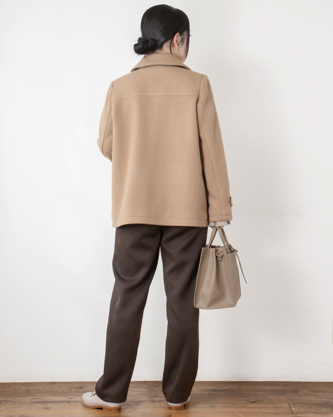 カルゼダッフルハーフコート