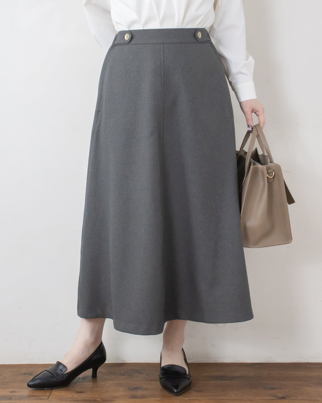 GRAY　身長158㎝　着用サイズ：FREE