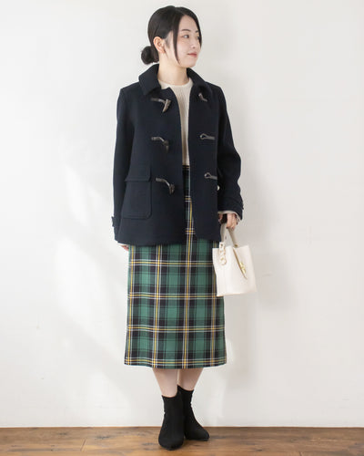 カルゼダッフルハーフコート