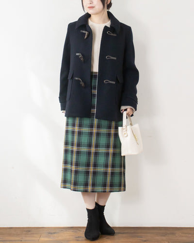 カルゼダッフルハーフコート