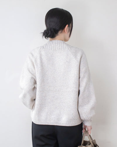 ウォッシャブルWネックプルオーバー