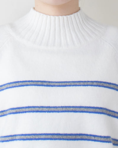 ウォッシャブルWネックプルオーバー