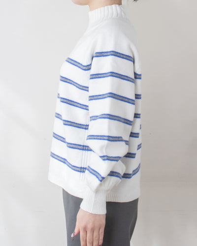 ウォッシャブルWネックプルオーバー