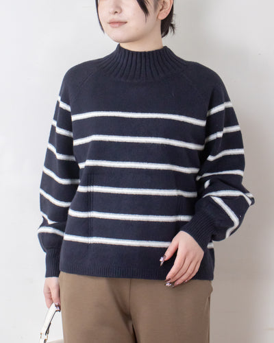 ウォッシャブルWネックプルオーバー