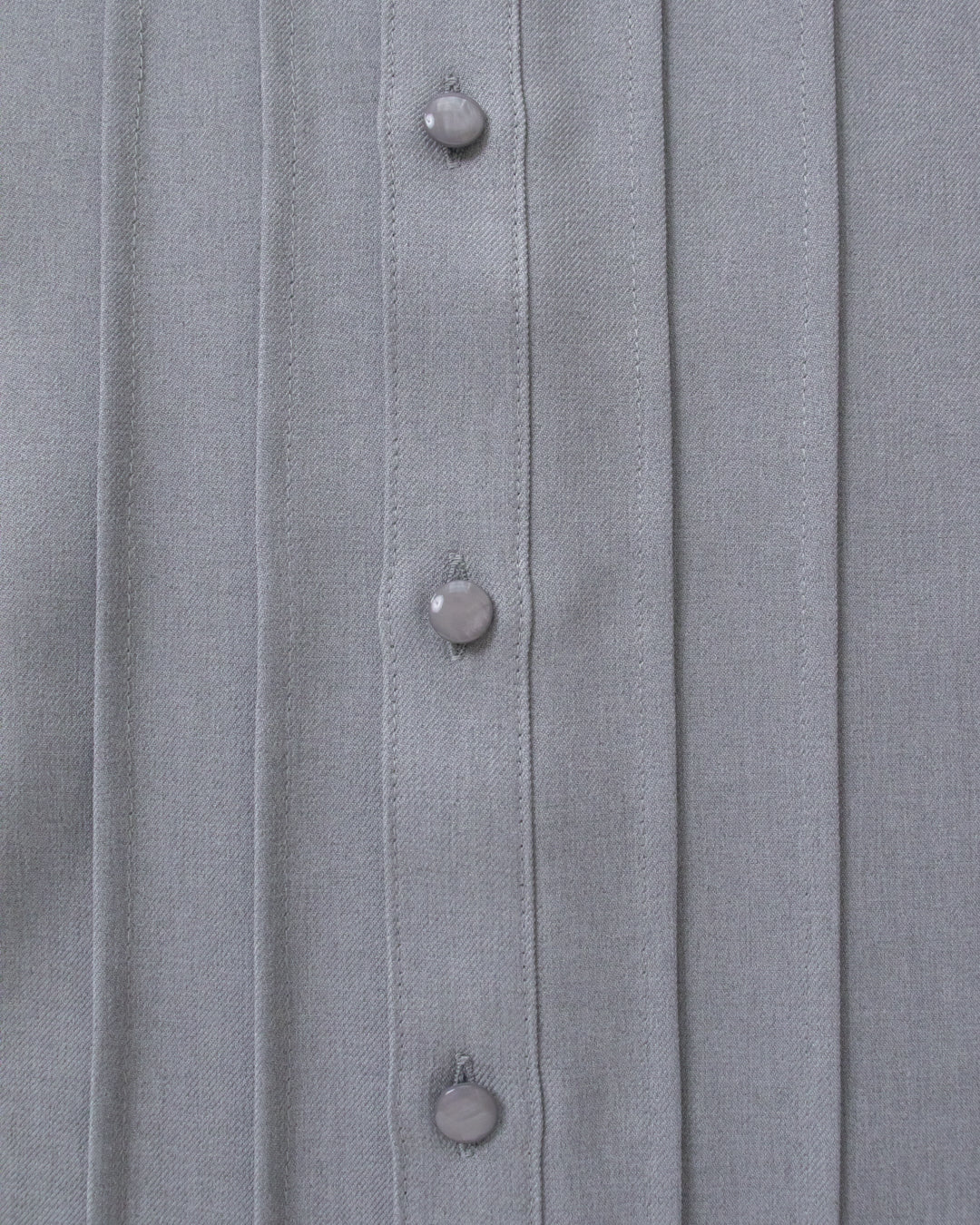 ツイルピンタックブラウス