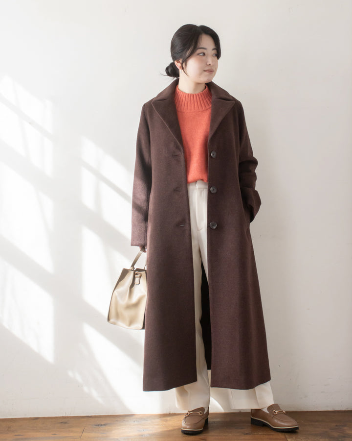 モッサシングルチェスターコート – 3/4 スリークォーター オンラインストア